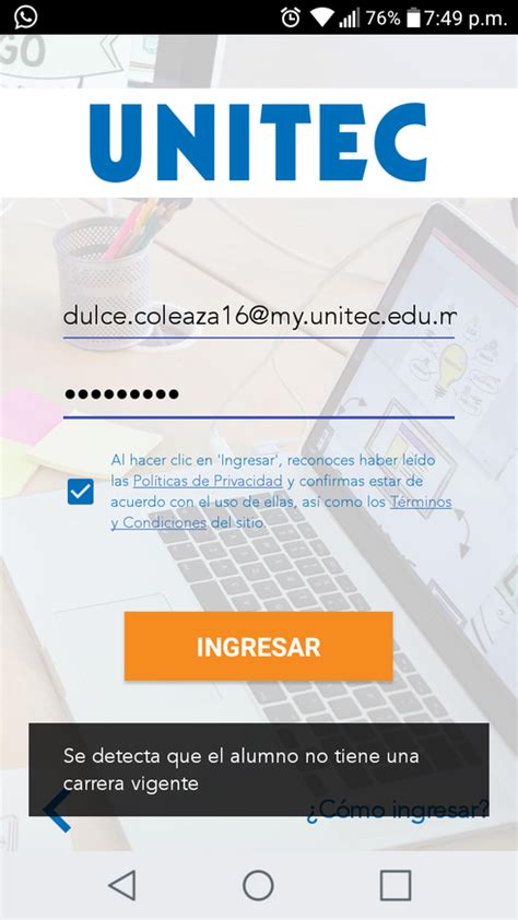 ‎Correo universitario MyUNITEC .